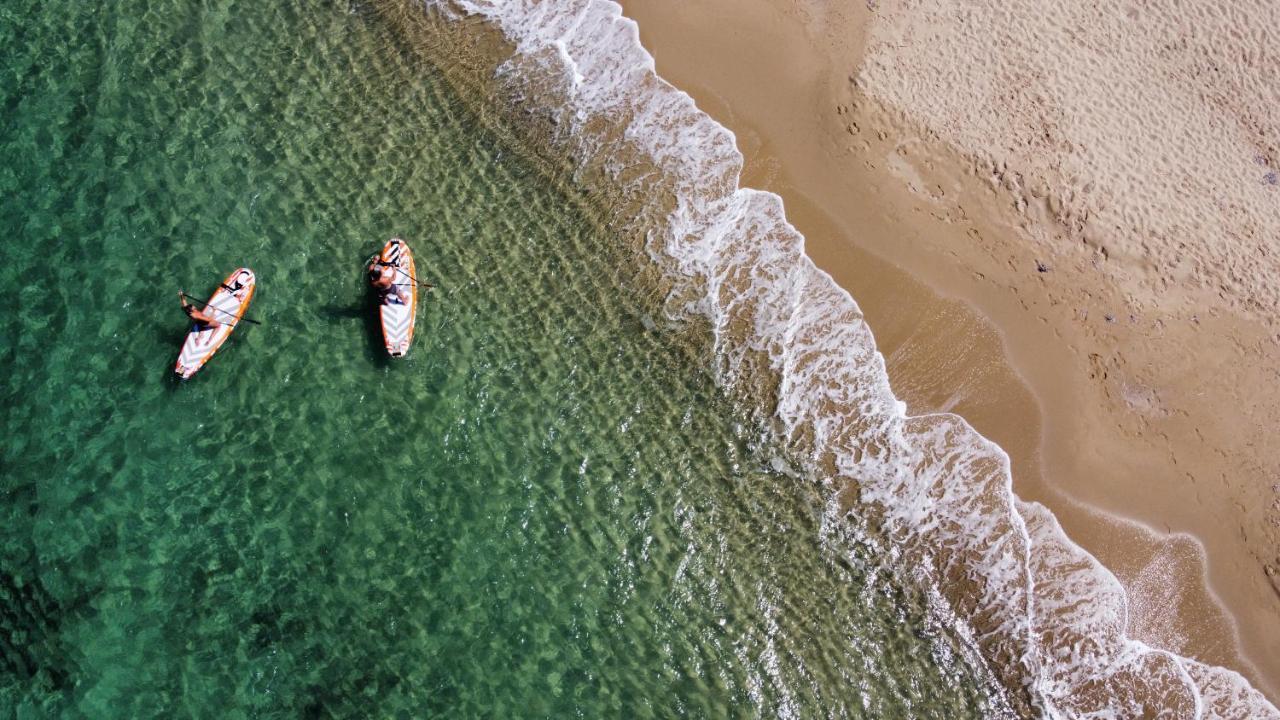 Studios Vrettos Beachfront Hotel Pláka Dış mekan fotoğraf